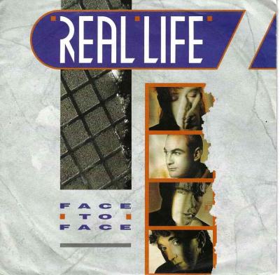 Real Life - Face To Face  Flame (Curb Vinyl-Single)