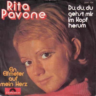 Rita Pavone - Du, Du, Du Gehst Mir Im Kopf Herum (7" Single)