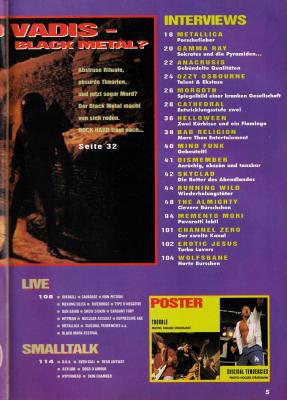 Preview: rock hard 07 1993 Index b