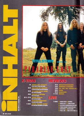 Preview: rock hard 09 1993 Index a