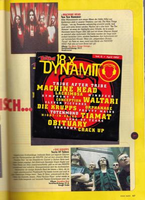 Preview: rock hard 04 1997 content cd