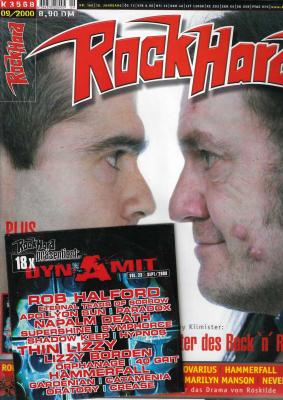Rock Hard Nr 160 September 2000 Mit Dynamit CD Beilage Rock Hard Nr 160 September 2000 Mit Dynamit CD Beilage