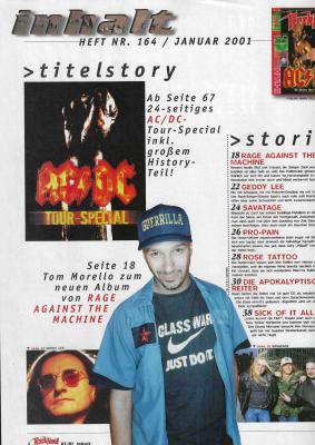Preview: Rock Hard 164 Inhalt a