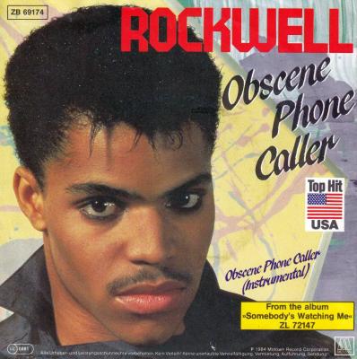 Rockwell - Obscene Phone Caller (7" Motown Vinyl-Single)