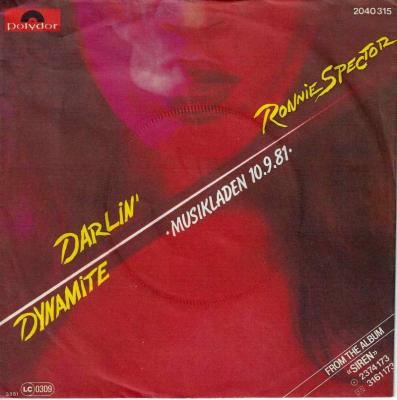 Ronnie Spector - Darlin  Dynamite (7" Single Germany)