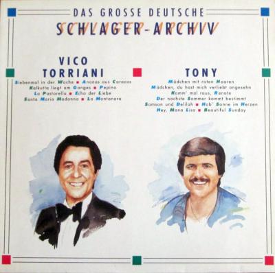 Das Deutsche Schlager-Archiv - Vico Torriani  Tony (LP)