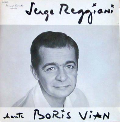 Serge Reggiani - Chante Boris Vian (RE Vinyl-LP France)