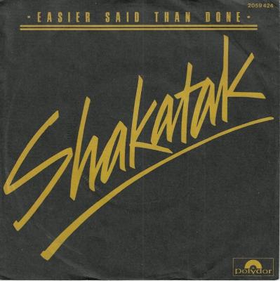 Shakatak - Easier Said Than Done (7" Polydor Single)