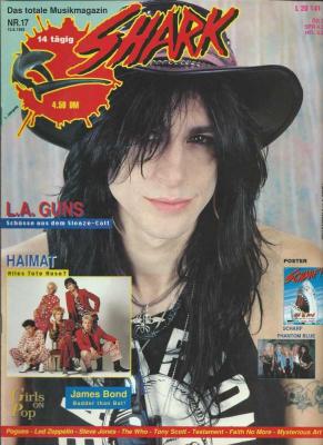 Shark Musikmagazin - Ausgabe 17/1989: Phanton Blue Poster