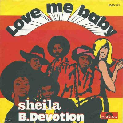 Sheila B Devotion - Love Me Baby (Polydor Vinyl-Single)