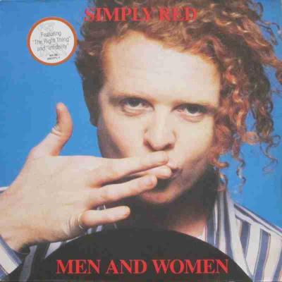 Simply Red - Men And Women (Elektra LP Germany 1987)