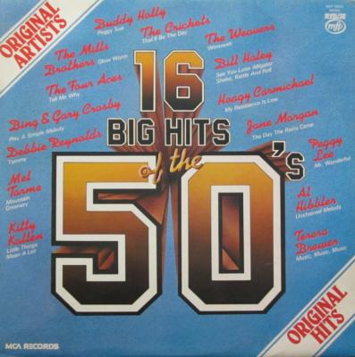16 Big Hits Of The 50's (MCA-Records Vinyl-LP England)