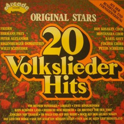 20 Volkslieder Hits (Arcade Vinyl-LP 1976)