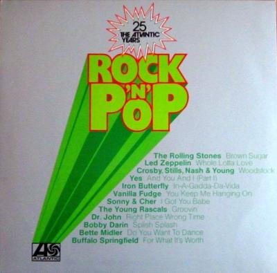 The 25 Atlantic Years - Rock N Pop (Vinyl-LP Germany)