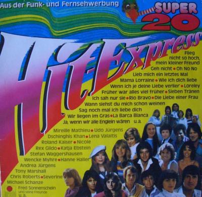 Super 20 Hit-Express - Schlager 1981 (Ariola Vinyl-LP)