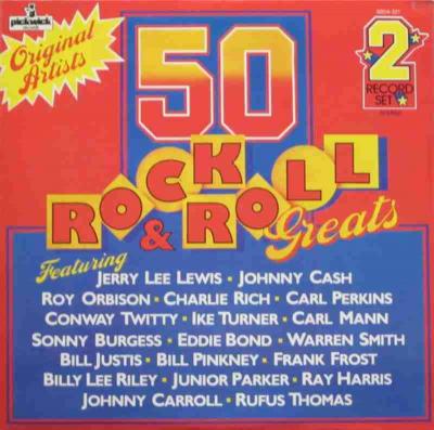 50 Rock & Roll Greats - Original Artists (2-LPS FOC UK)