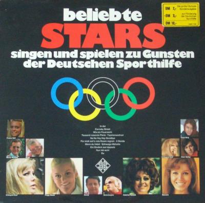 Beliebte Stars singen zu Gunsten der Sporthilfe (LP)