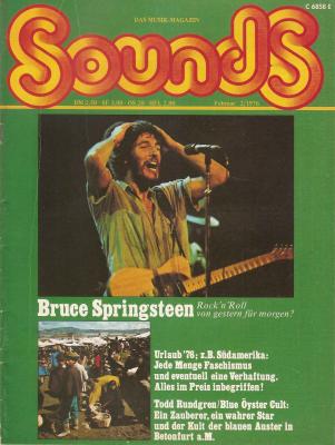 Sounds Februar 1976 Heftcover