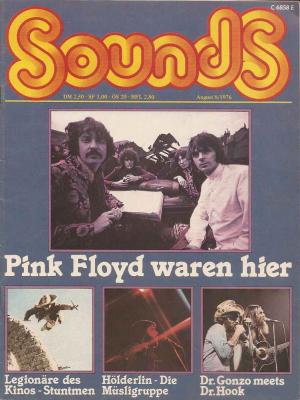 Sounds August 1976 Heftcover