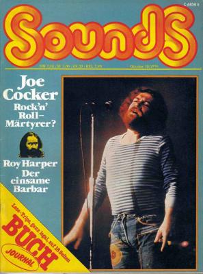 Sounds Oktober 1976 Heftcover