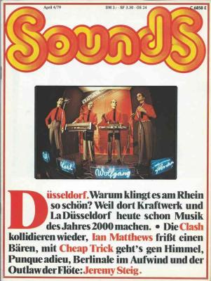 Sounds magazine 04 1979 Heftcover