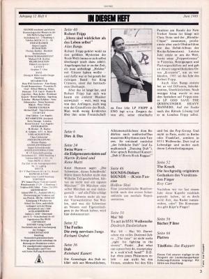 Preview: Sounds Juni 1980 Index