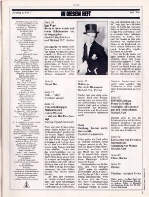 Preview: Sounds Juli 1980 Inhalt