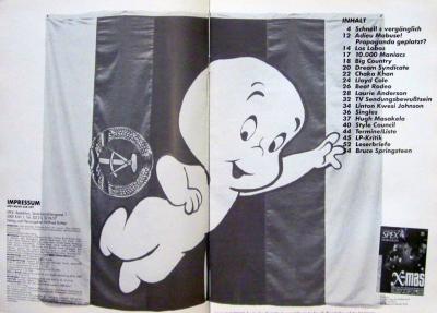 Preview: Spex 12/1984 Inhalt