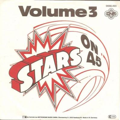 Stars On 45 - Volume 3 (Vinyl-Single Germany 1981)