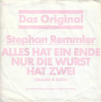 Stephan Remmler - Alles hat ein Ende... (7" One-Side Promo)