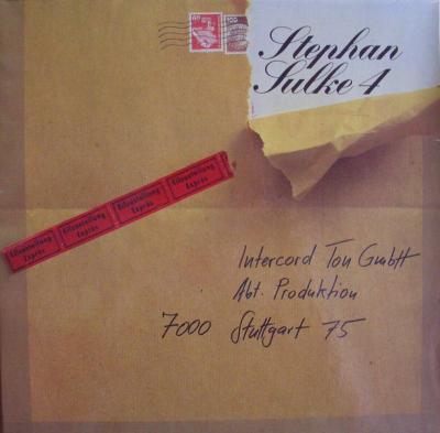 Stephan Sulke - Vier (Intercord Vinyl-LP FOC Germany 1979)