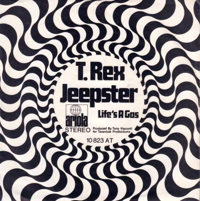 T. Rex - Jeepster (7" Ariola Vinyl-Single Germany)