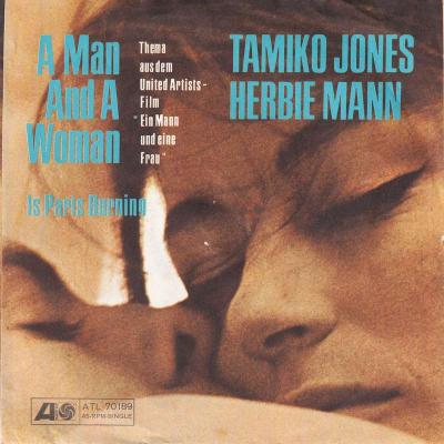 Tamiko Jones With Herbie Mann - A Man And A Woman (7")