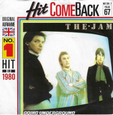 The Jam - Going Underground (7" RE Vinyl-Single Germany)