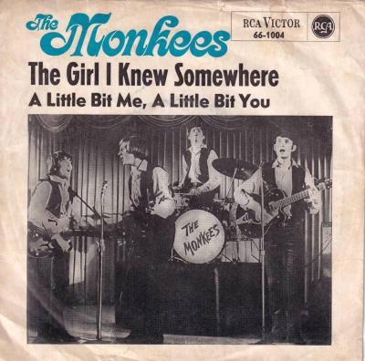 The Monkees – The Girl I Knew Somewhere (7" Vinyl-Single)