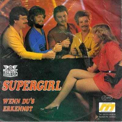 The Trampers - Supergirl (7" Vinyl-Single Germany)