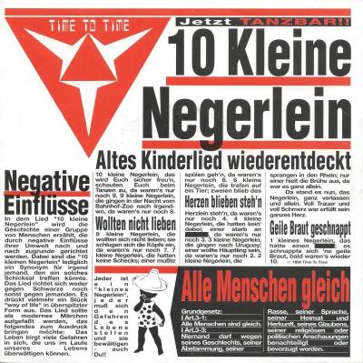 Time To Time - 10 kleine Negerlein (7" Vinyl-Single)