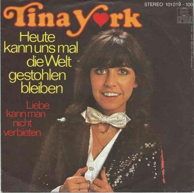 Tina York - Heute kann uns mal die Welt... (Single)