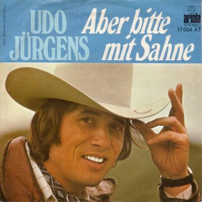 Udo Jürgens - Aber bitte mit Sahne (7" Ariola Single)