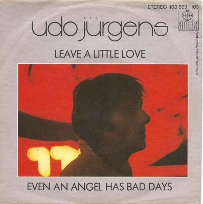 Udo Jürgens - Leave A Little Love (Ariola Single 1981)