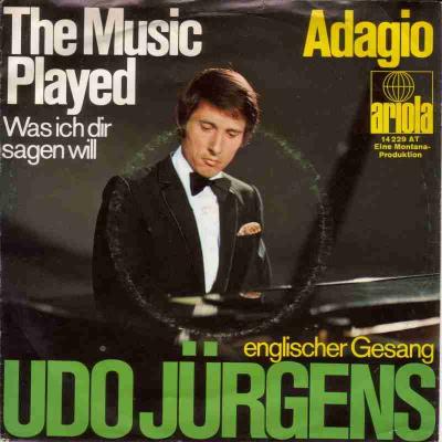 Udo Jürgens - The Music Played (Ariola Viynl-Single)