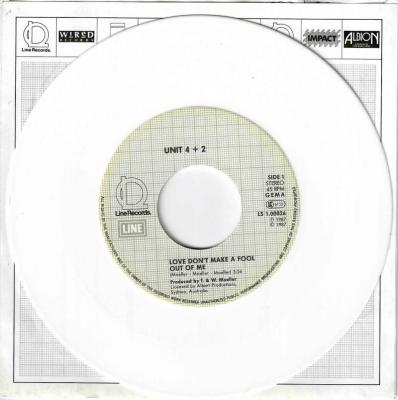 Unit 4 + 2 - Love Don't Make...: White Vinyl (7")