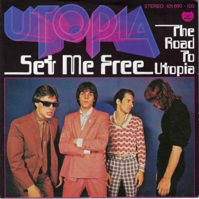 Utopia - Set Me Free (7" Bearsville Vinyl-Single Germany)