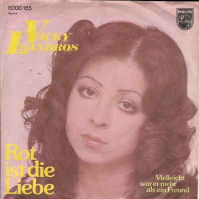 Vicky Leandros - Rot ist die Liebe (7" Vinyl-Single)