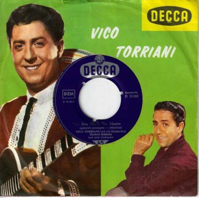 Vico Torriani - Ave Maria No Morro (7" Decca Single)