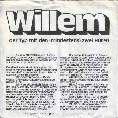 Willem - Fett sein: 4 Tracks Promo EP (Info)