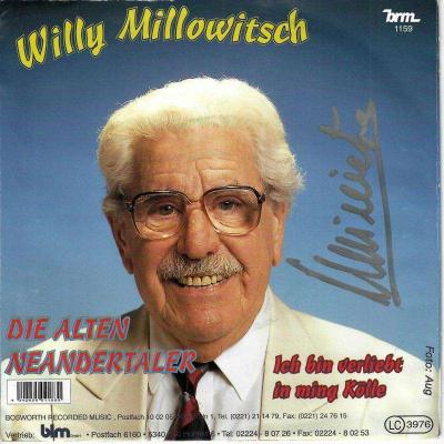 Willy Millowitsch - Die alten Neandertaler: Autogramm (7")