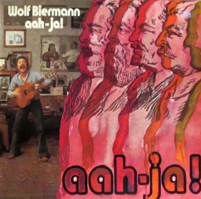 Wolf Biermann - Aah-ja! (CBS Vinyl-LP Textblatt Germany)