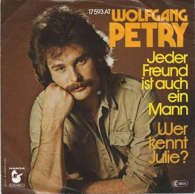 Wolfgang Petry - Jeder Freund ist auch ein Mann (Single)