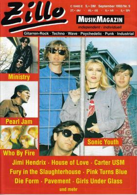 zillo 09 1992 Heftcover
